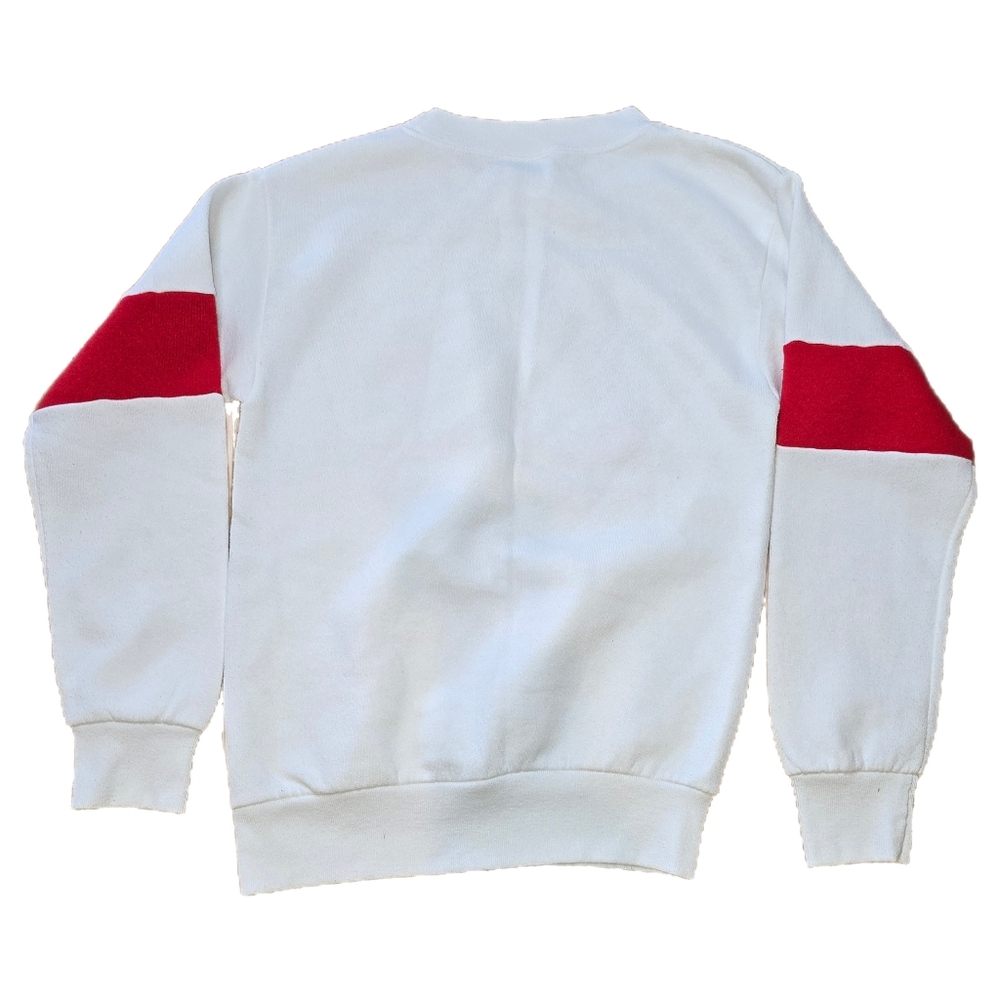 Vintage 1982 Disney World Epcot Center Raglan Sweatshirt Sz Small USA Made 80s - Picture 2 of 9